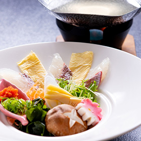 日本海の海鮮料理
