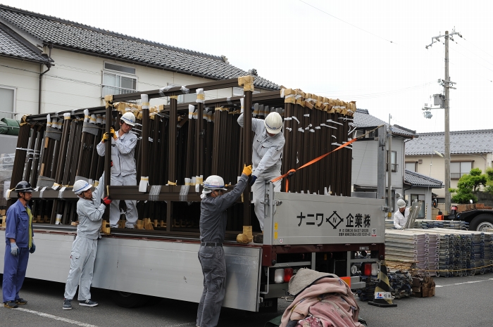 改修工事　５月１０日