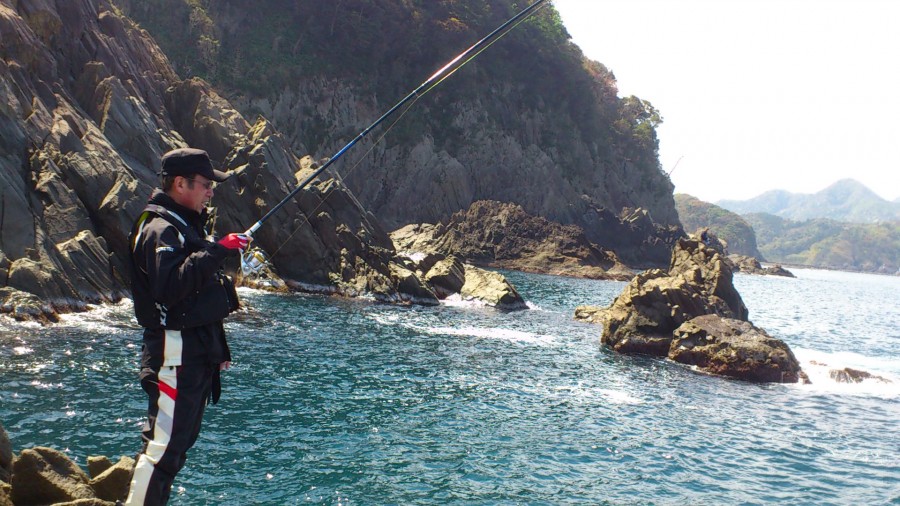 魚釣り!